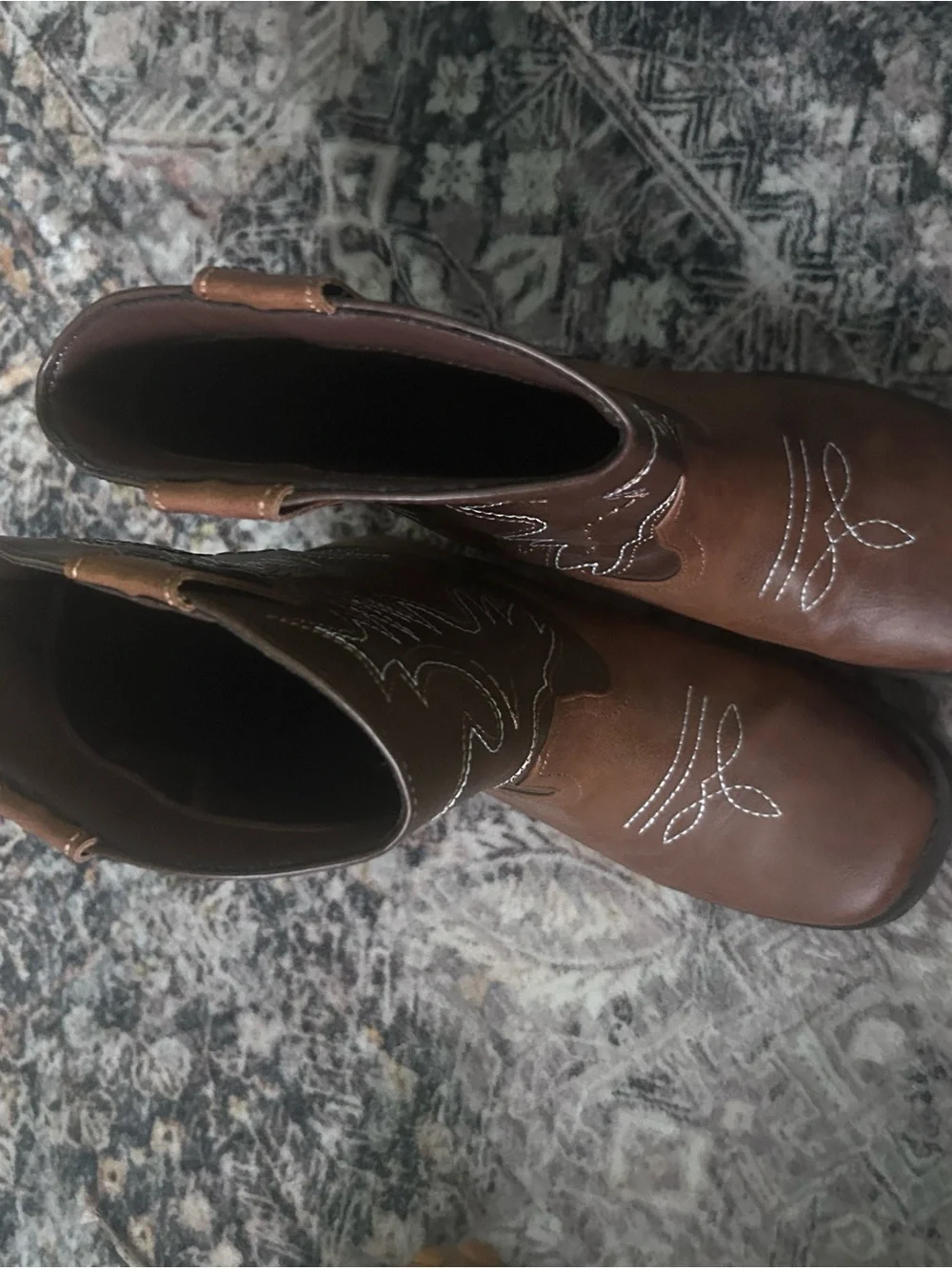 wonder nation Brown Kids Cowboy Boots